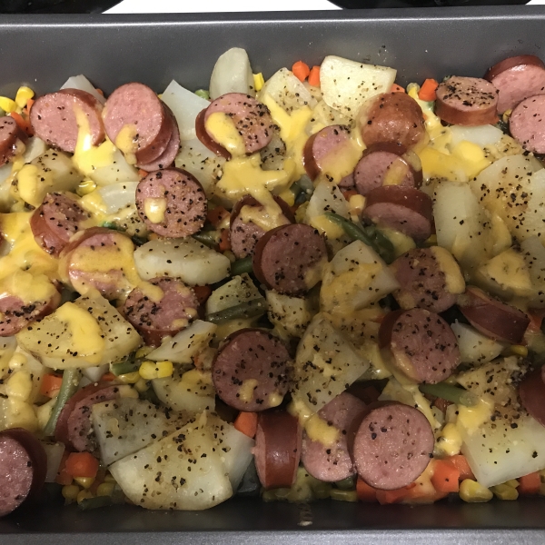 Kielbasa and Veggies