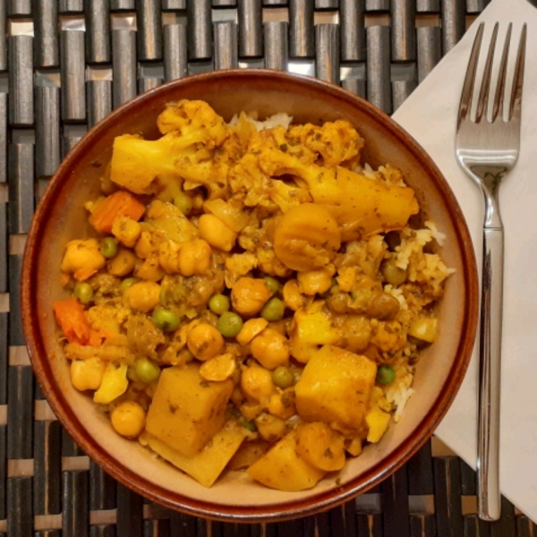 Crazy Creamy Chickpea Curry