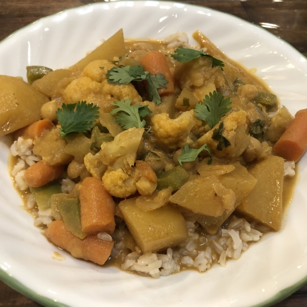 Crazy Creamy Chickpea Curry