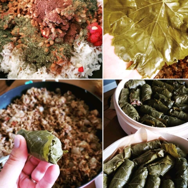 Dolmas (Stuffed Grape Leaves)