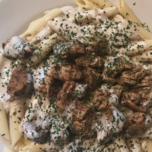 Jerk Chicken and Pasta
