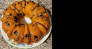 Blueberry Cream Cheese Pound Cake I