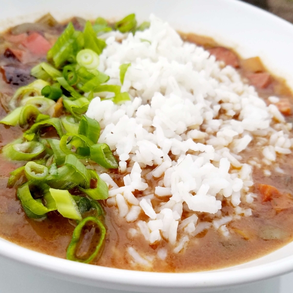 Chicken and Andouille Sausage Gumbo