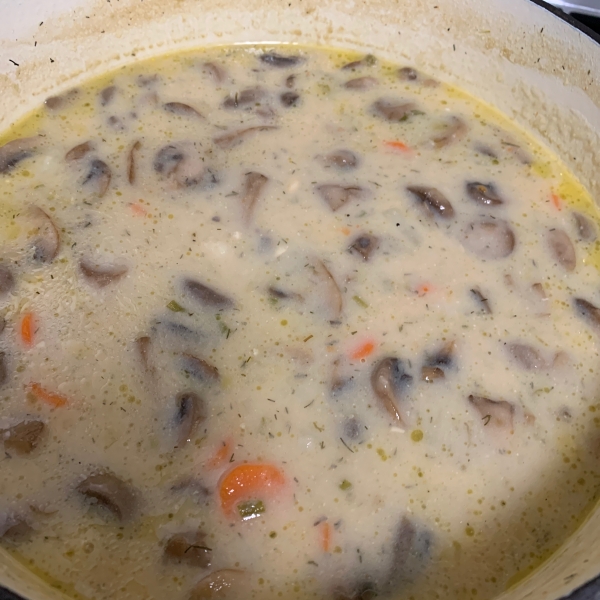 Russian Mushroom and Potato Soup