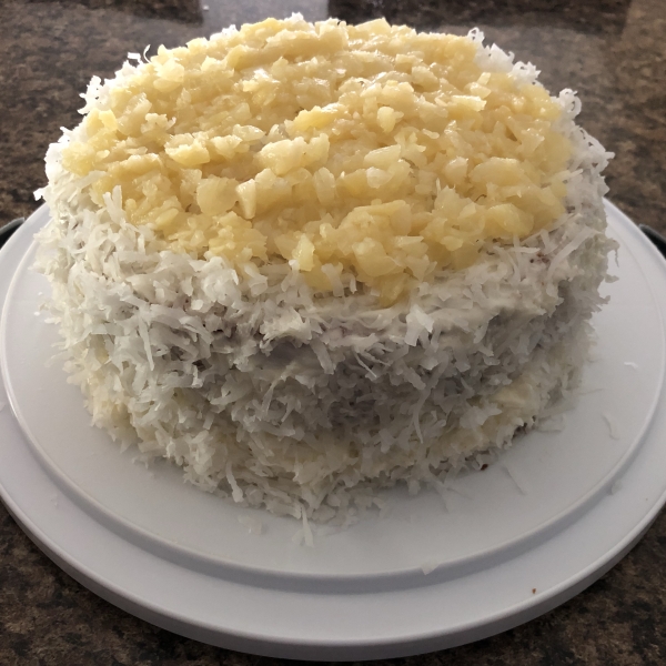 Pineapple Coconut Cake