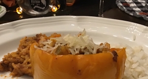 Bolognese Stuffed Bell Peppers