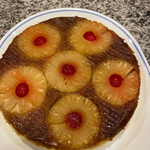 Pineapple Upside-Down Cheesecake