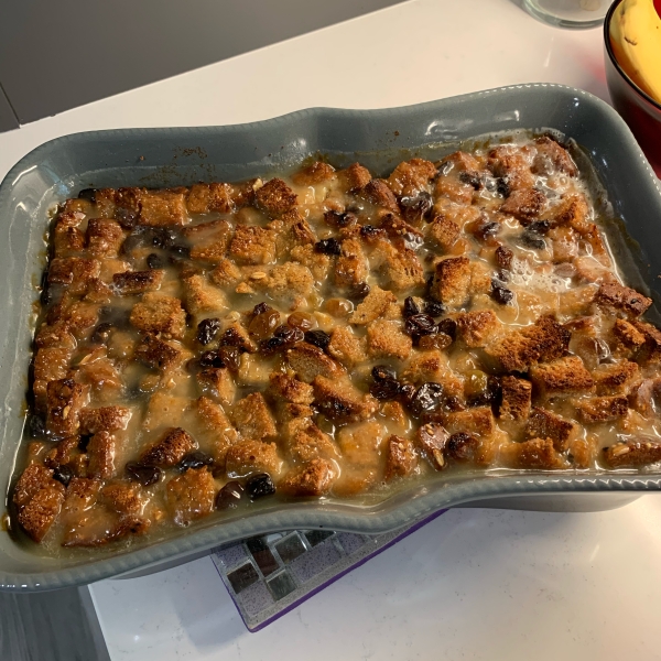 Bread Pudding with Whiskey Sauce