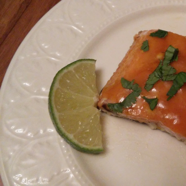 Salmon with Mango and Lime