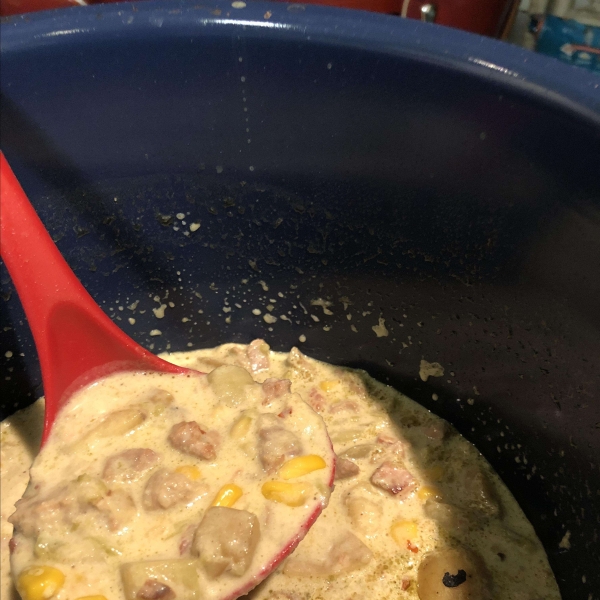 Instant Pot® Pork and Hatch Green Chile Stew