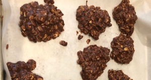 Peanut Butter Cocoa No-Bake Cookies