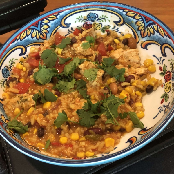 Cilantro Chicken and Rice