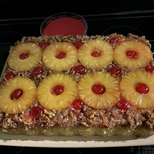 Hawaiian Pineapple Upside Down Cake