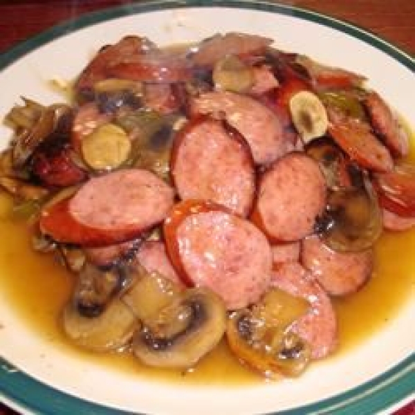 Kielbasa with Honey Mustard