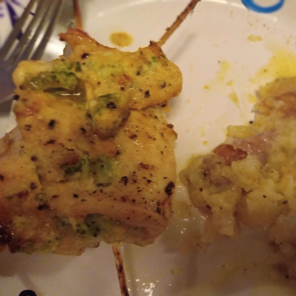 Broccoli Cheese-Stuffed Chicken