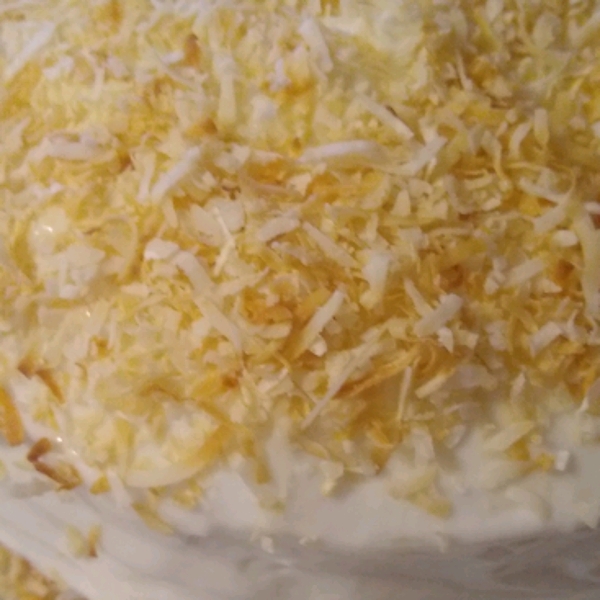 Cream of Coconut Cake