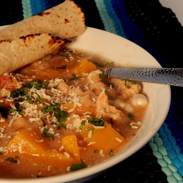 Chicken Butternut Squash Posole