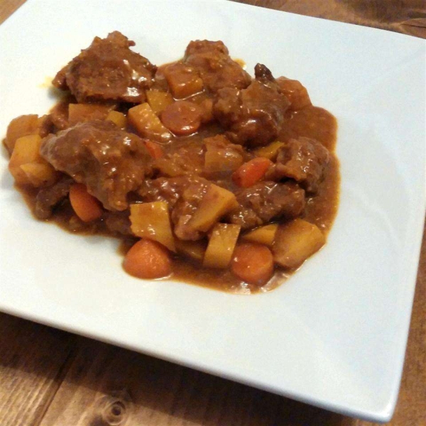 Molasses-Beef Curry