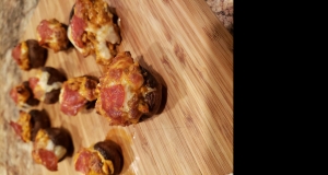 Pizza-Stuffed Mushrooms