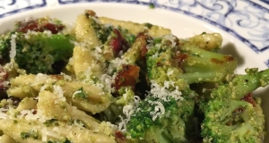 Cavatelli Pesto with Broccoli and Bacon