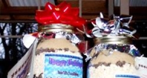 Candy Coated Chocolates Gift Jar Cookie Mix