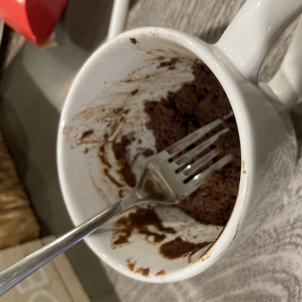 Microwave Chocolate Mug Cake