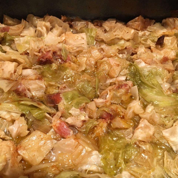 Oven-Roasted Cabbage