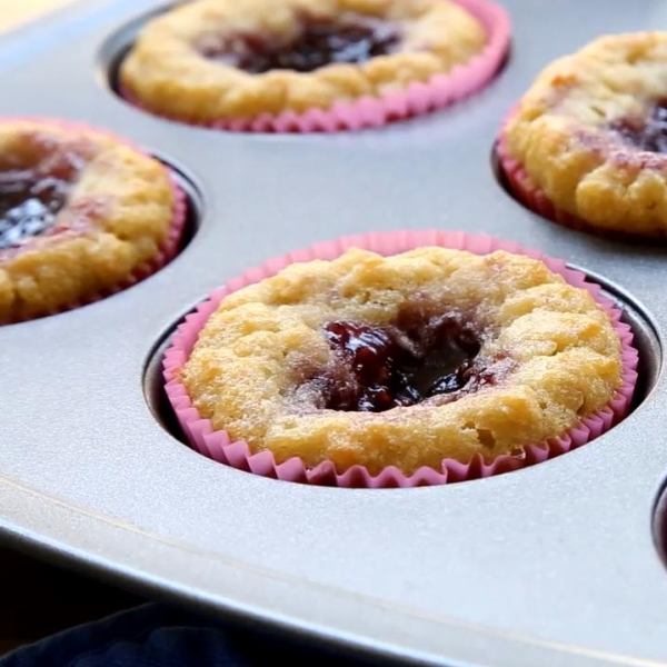 Paleo Jelly Donut Cupcakes