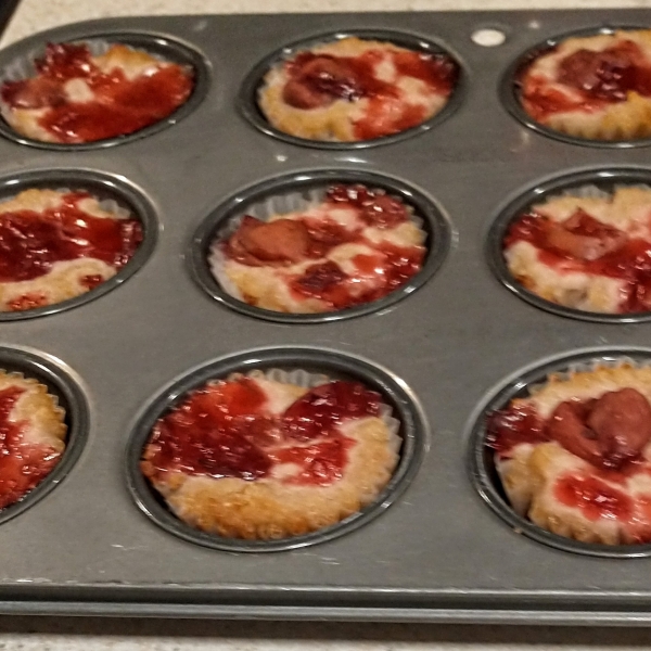 Paleo Jelly Donut Cupcakes