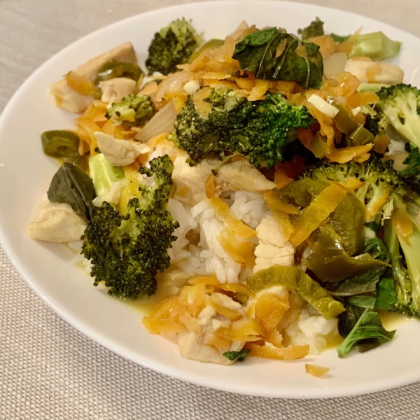 Spicy Thai Basil Chicken