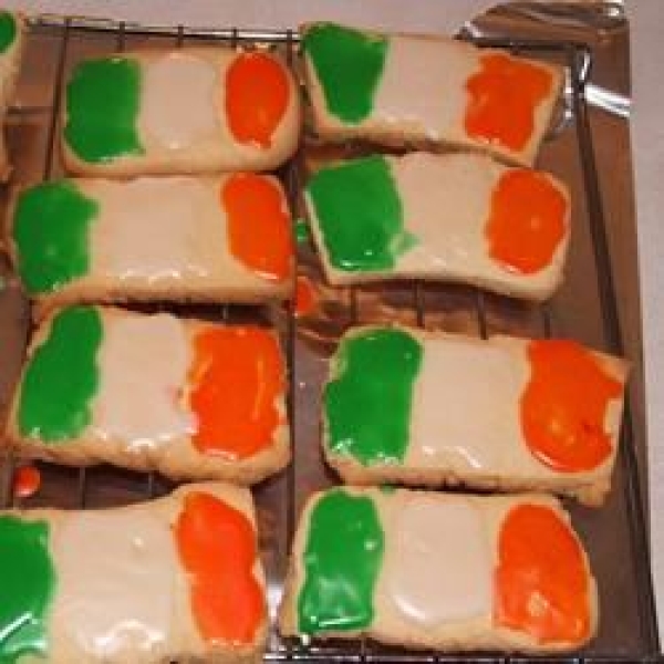 Irish Flag Cookies