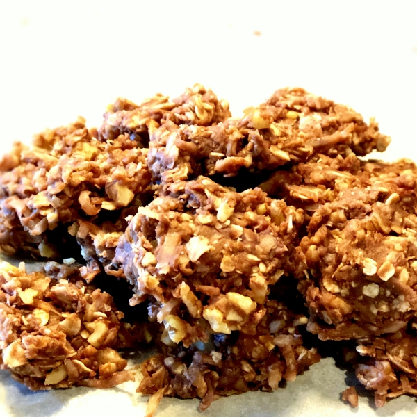 Freezer Chocolate Coconut Walnut Cookies