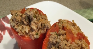 FODMAP Stuffed Peppers