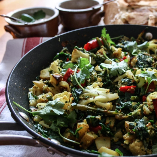 Weeknight Aloo Gobi Saag