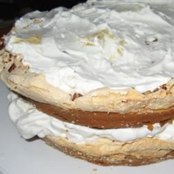 Pineapple Meringue Cake