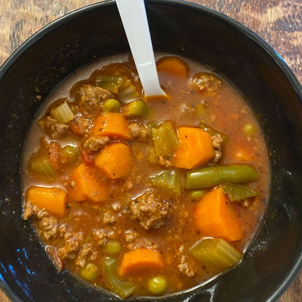 Ground Beef Vegetable Soup