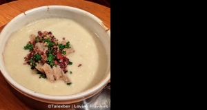 Cream of Cauliflower Soup With Bacon Gremolata