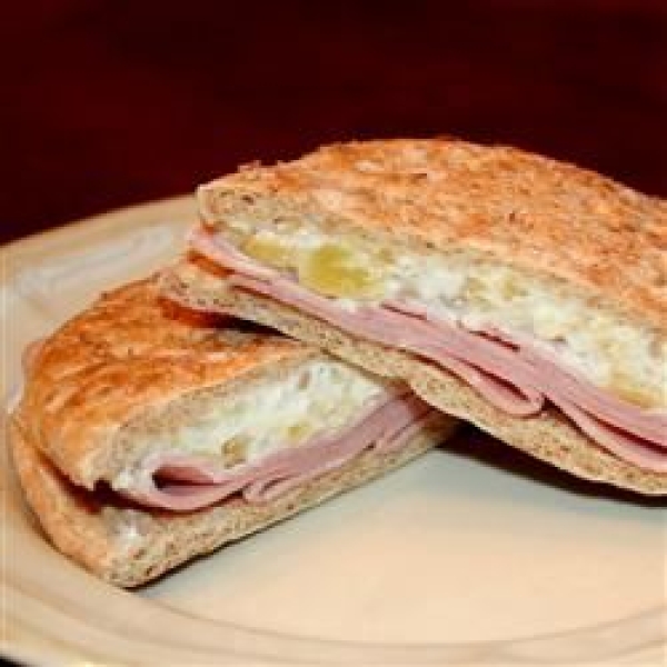 Ham Pineapple Sandwiches