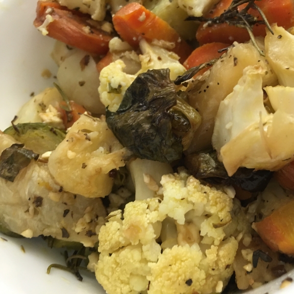 Sheet Pan Vegetable Dinner with Feta