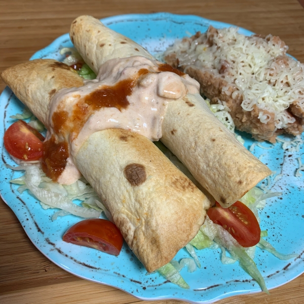 Easy Chicken Taquitos