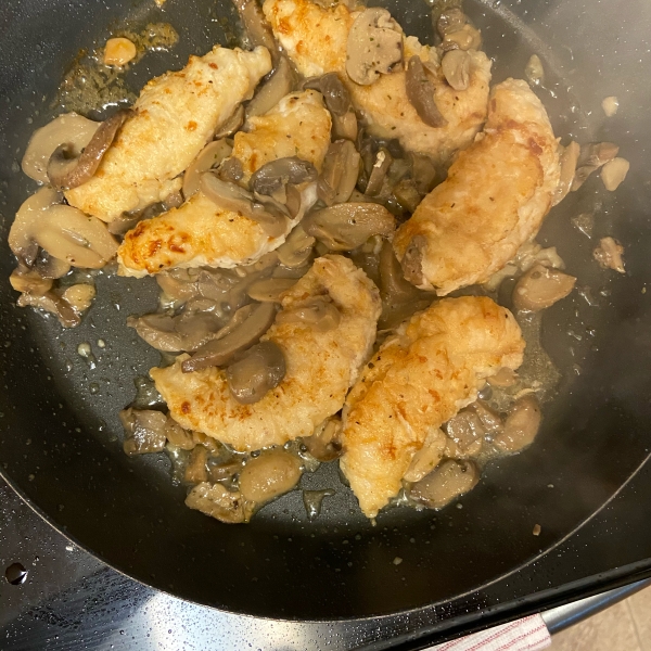 Chicken and Mushroom Saute