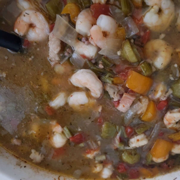 Husband's Grandmother's Shrimp Gumbo