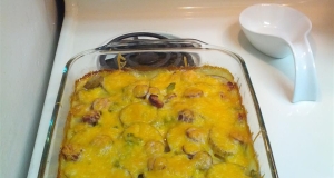 Creamy Sausage and Potato Bake