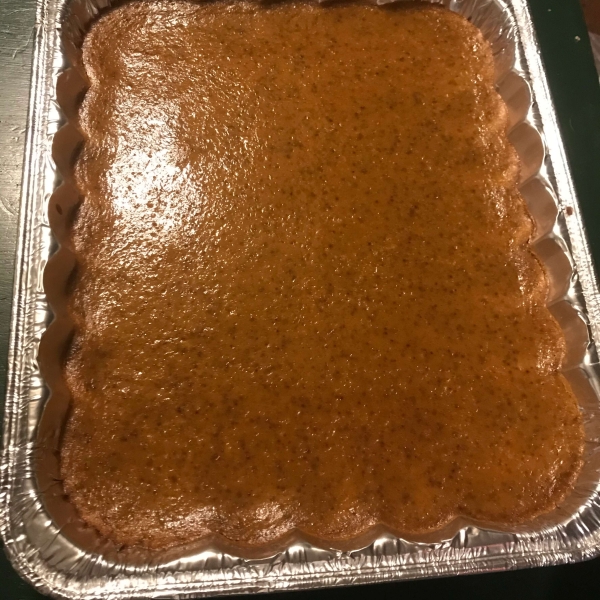 Easy Pumpkin Pie Squares