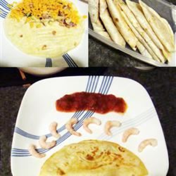 Mashed Potato Quesadilla