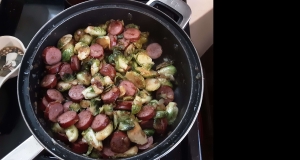 Kielbasa with Brussels Sprouts
