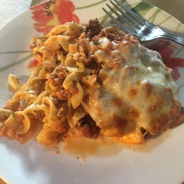 Ground Turkey Noodle Bake