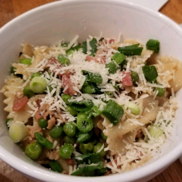 Peas and Pancetta