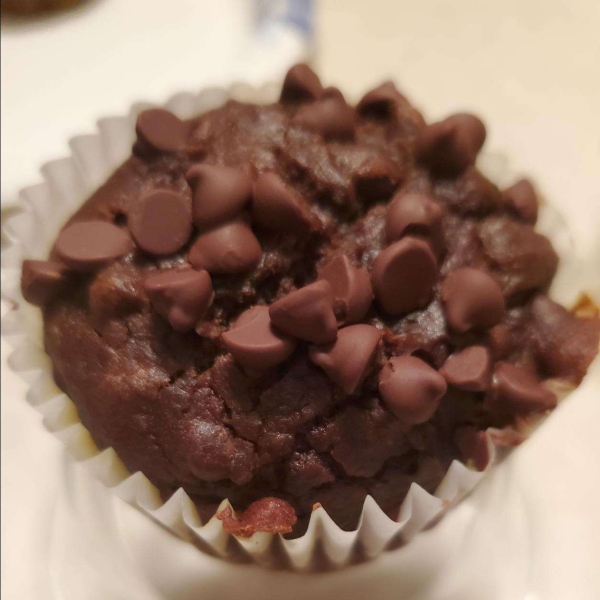 Chocolate Pumpkin Muffins