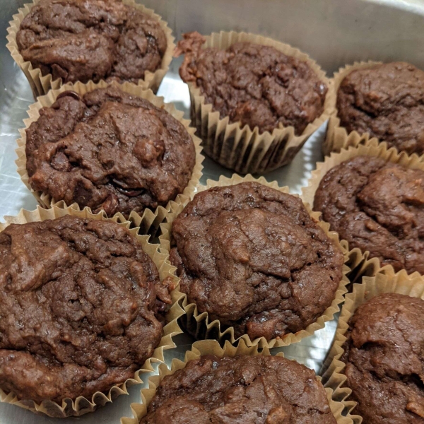 Chocolate Pumpkin Muffins